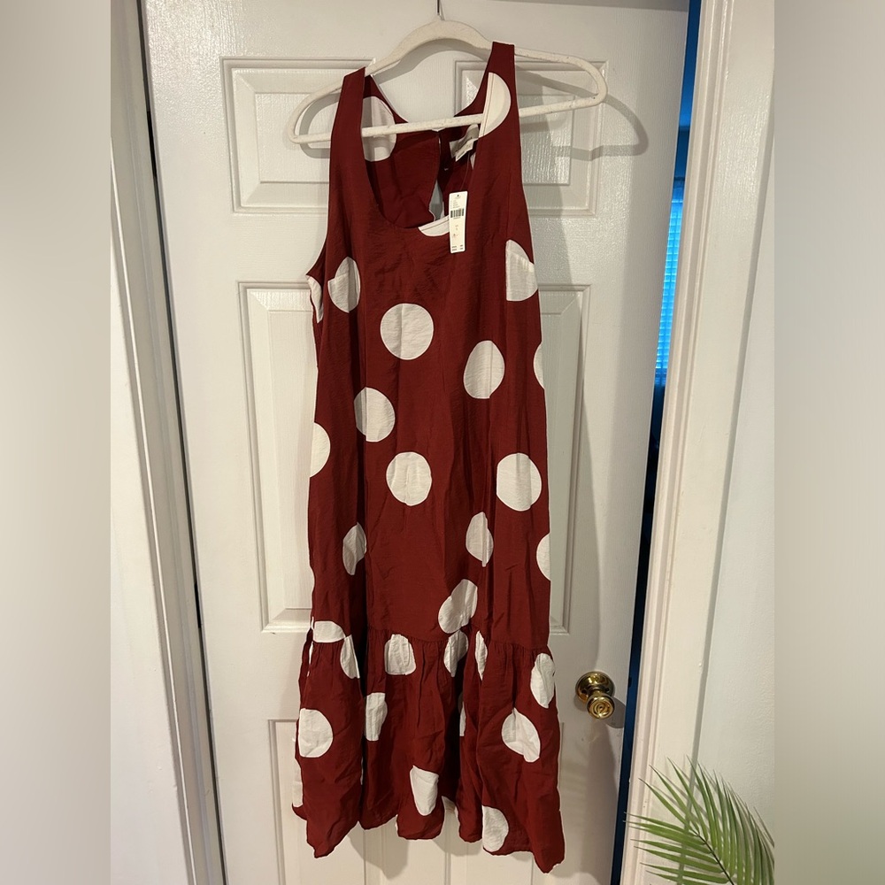 Anthropologie Polka Dot Dress